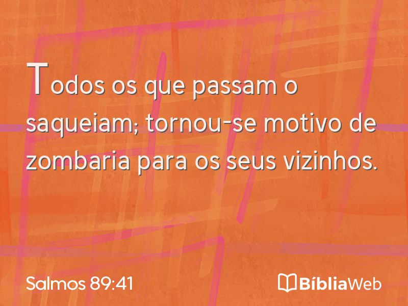 Salmos 89:41 em imagem para compartilhar