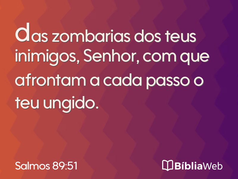 Salmos 89:51 em imagem para compartilhar