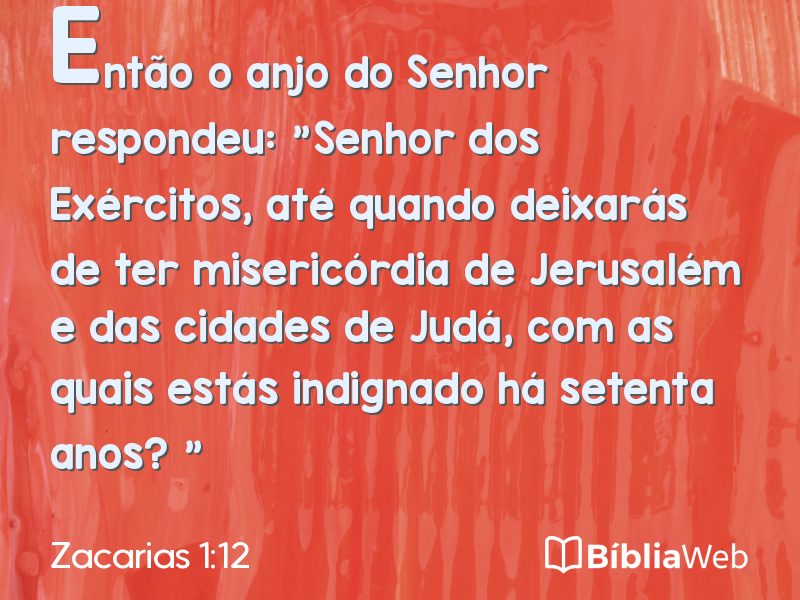 Zacarias 1:12 em imagem para compartilhar