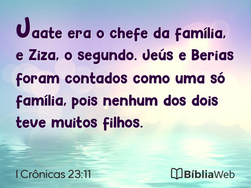 I Crônicas 23:11 em imagem para compartilhar