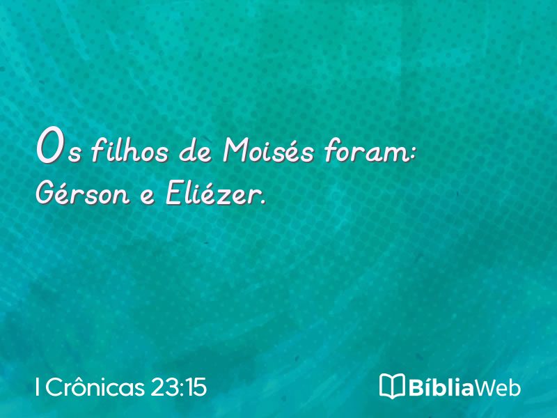 I Crônicas 23:15 em imagem para compartilhar