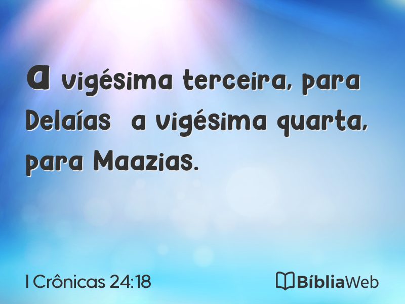 I Crônicas 24:18 em imagem para compartilhar