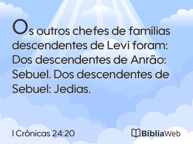 I Crônicas 24:20 em imagem para compartilhar