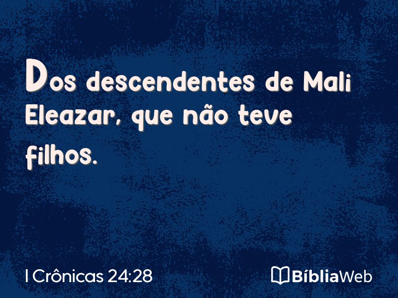 I Crônicas 24:28 em imagem para compartilhar