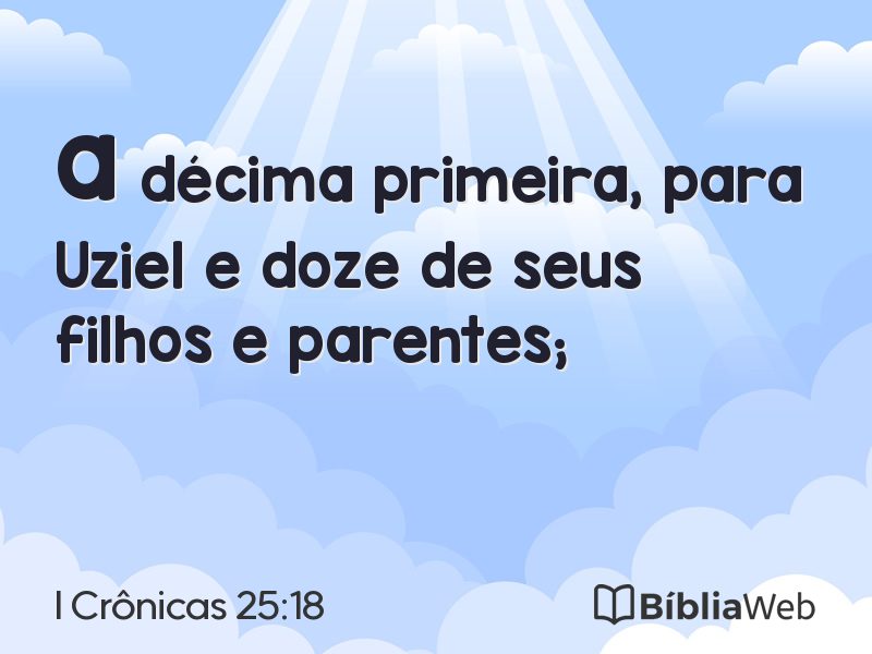 I Crônicas 25:18 em imagem para compartilhar