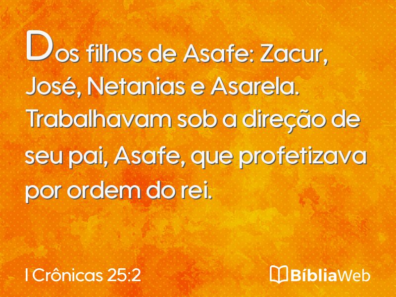 I Crônicas 25:2 em imagem para compartilhar