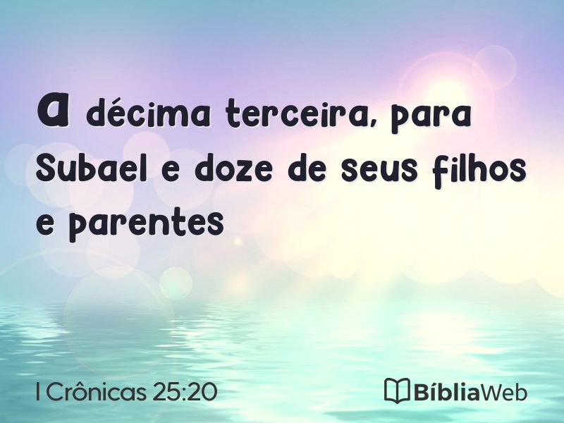 I Crônicas 25:20 em imagem para compartilhar