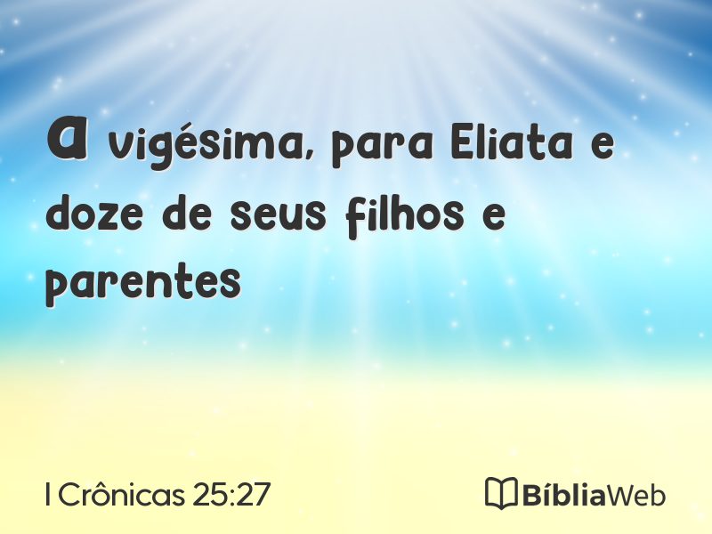 I Crônicas 25:27 em imagem para compartilhar