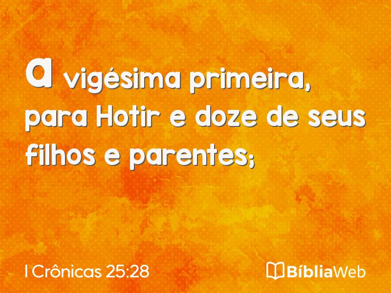 I Crônicas 25:28 em imagem para compartilhar