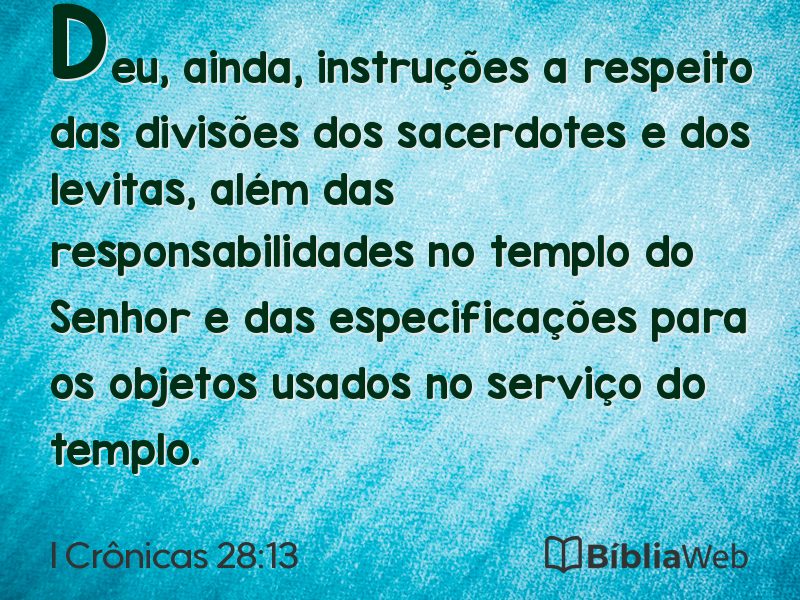 I Crônicas 28:13 em imagem para compartilhar