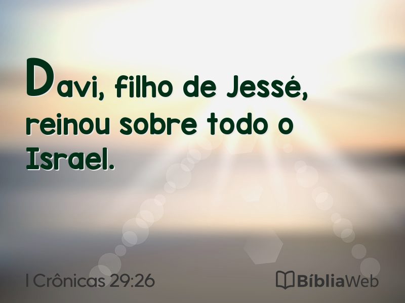 I Crônicas 29:26 em imagem para compartilhar
