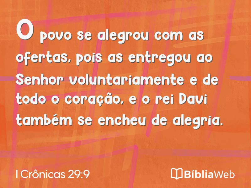 I Crônicas 29:9 em imagem para compartilhar