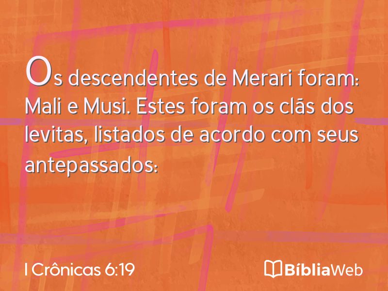 I Crônicas 6:19 em imagem para compartilhar