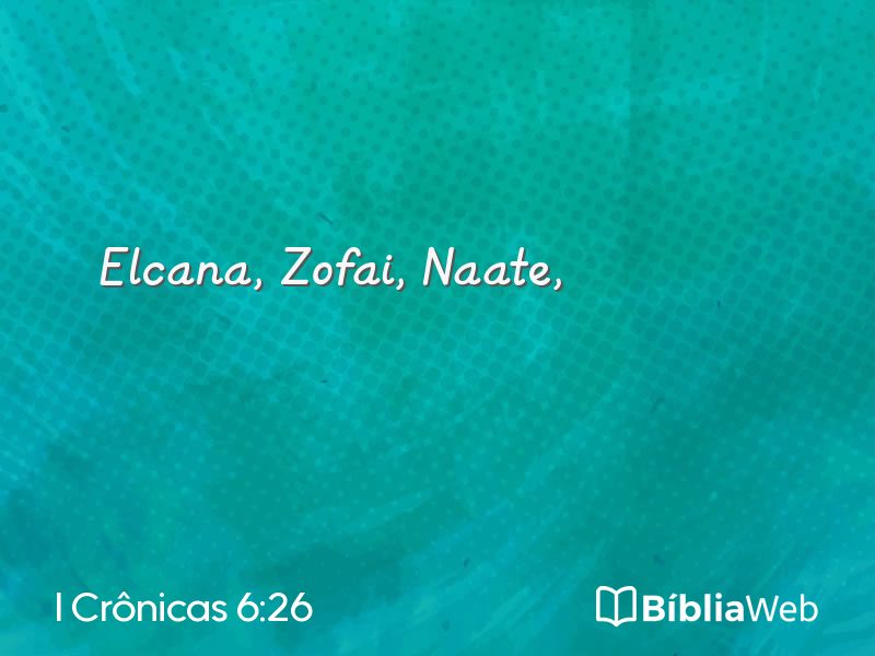 I Crônicas 6:26 em imagem para compartilhar