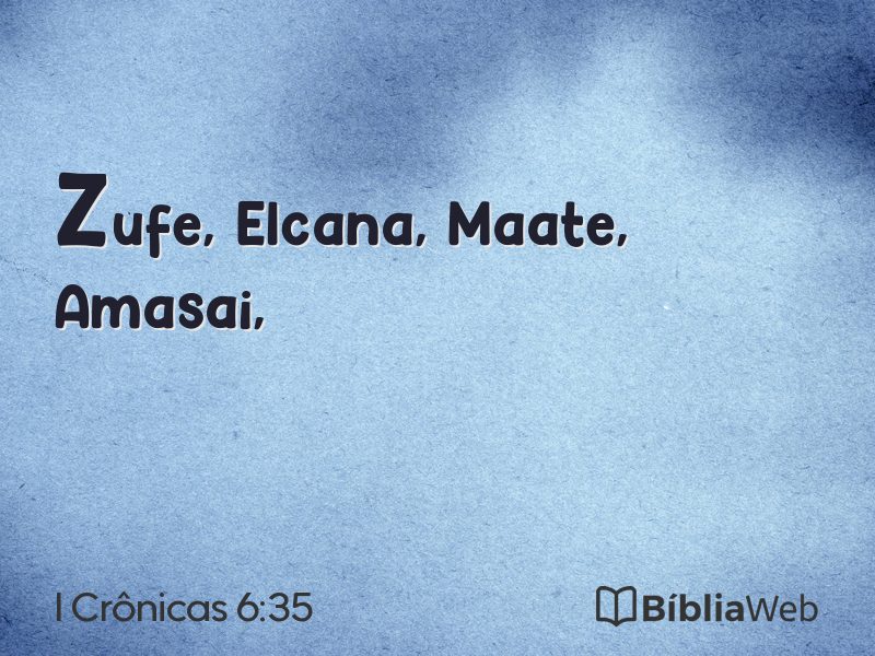 I Crônicas 6:35 em imagem para compartilhar