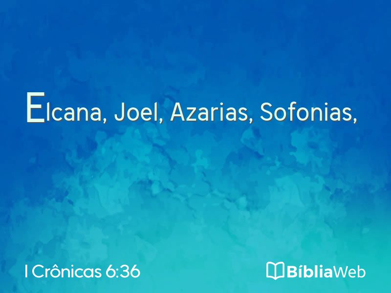 I Crônicas 6:36 em imagem para compartilhar