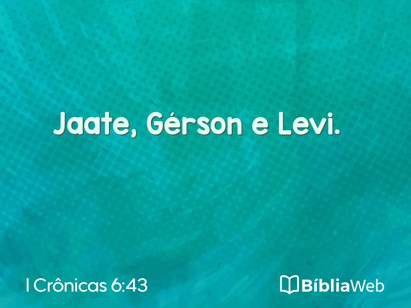 I Crônicas 6:43 em imagem para compartilhar