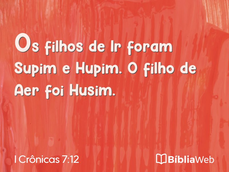 I Crônicas 7:12 em imagem para compartilhar