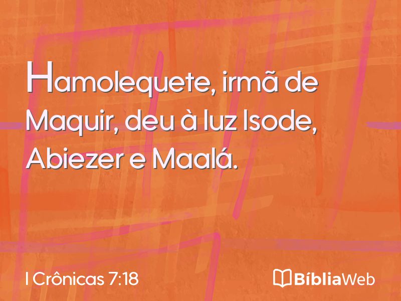 I Crônicas 7:18 em imagem para compartilhar