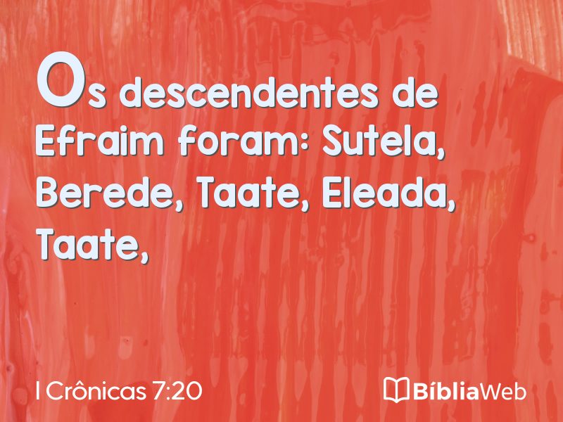 I Crônicas 7:20 em imagem para compartilhar