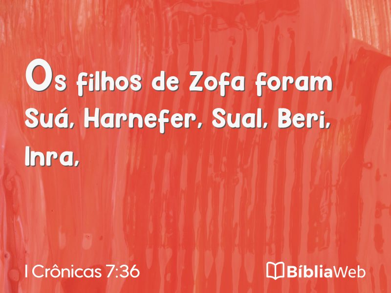 I Crônicas 7:36 em imagem para compartilhar