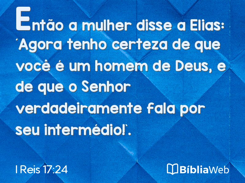 I Reis 17:24 em imagem para compartilhar