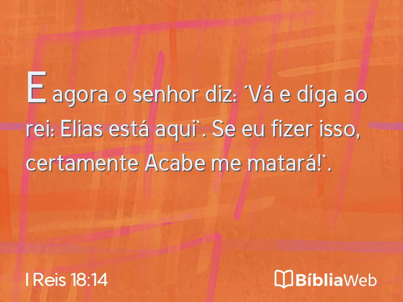 I Reis 18:14 em imagem para compartilhar