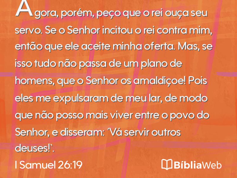 I Samuel 26:19 em imagem para compartilhar