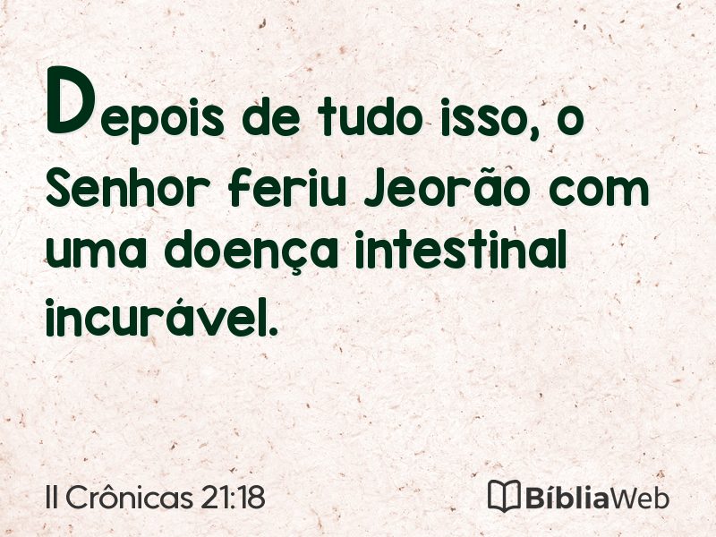 II Crônicas 21:18 em imagem para compartilhar