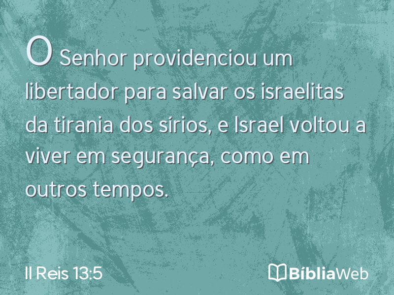 II Reis 13:5 em imagem para compartilhar