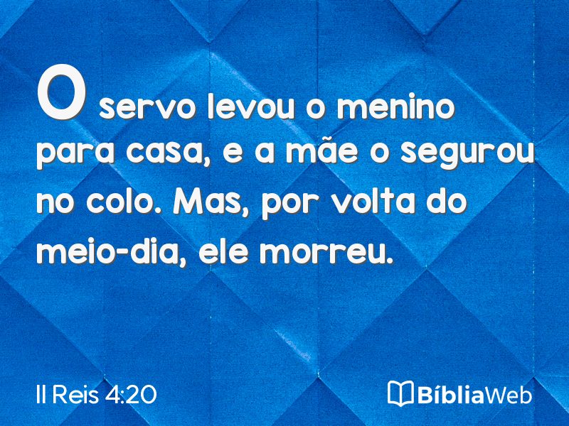 II Reis 4:20 em imagem para compartilhar
