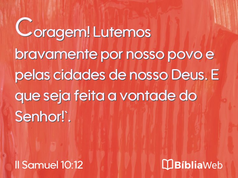 II Samuel 10:12 em imagem para compartilhar
