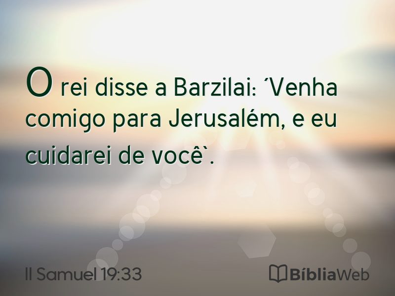 II Samuel 19:33 em imagem para compartilhar