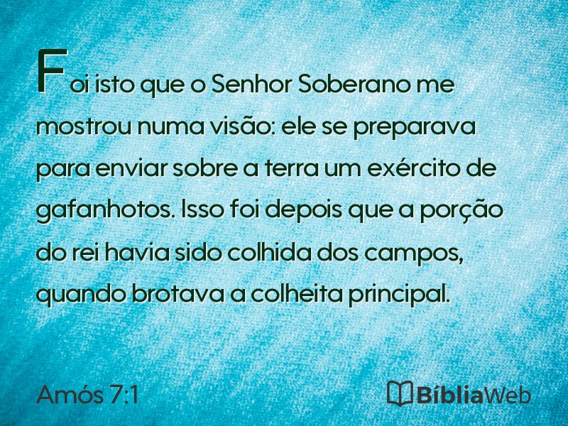 Amós 7:1 em imagem para compartilhar