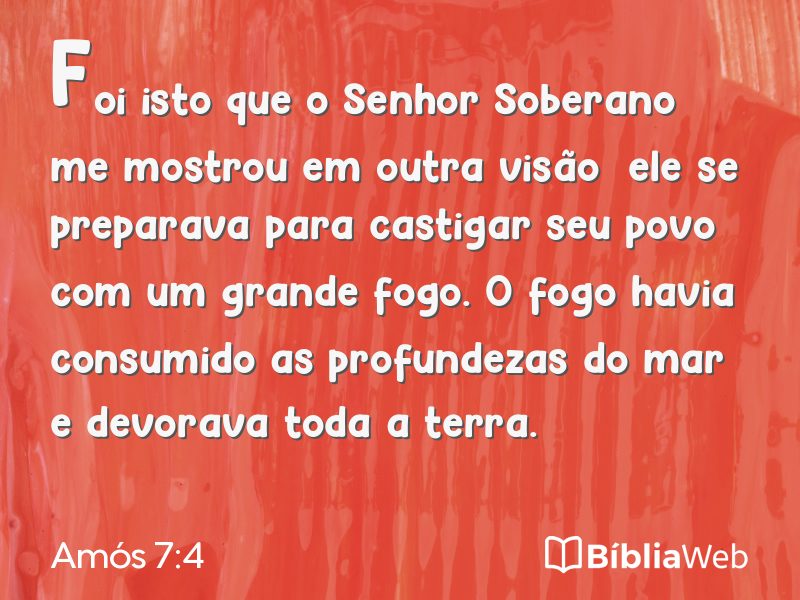 Amós 7:4 em imagem para compartilhar
