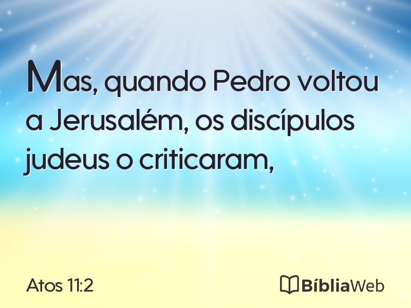 Atos 11:2 em imagem para compartilhar
