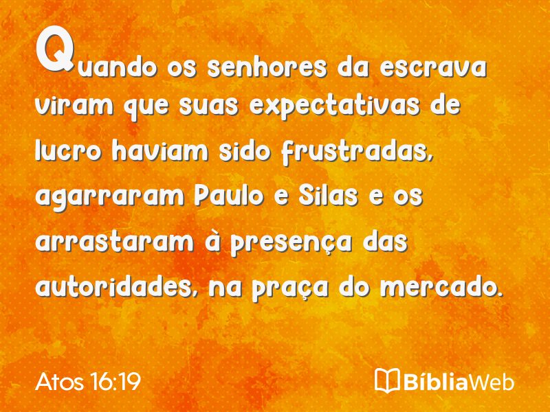 Atos 16:19 em imagem para compartilhar