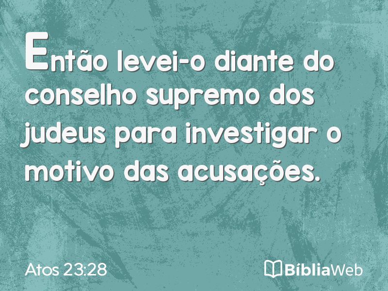 Atos 23:28 em imagem para compartilhar