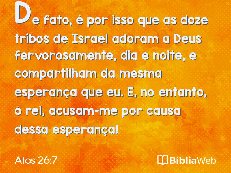 Atos 26:7 em imagem para compartilhar