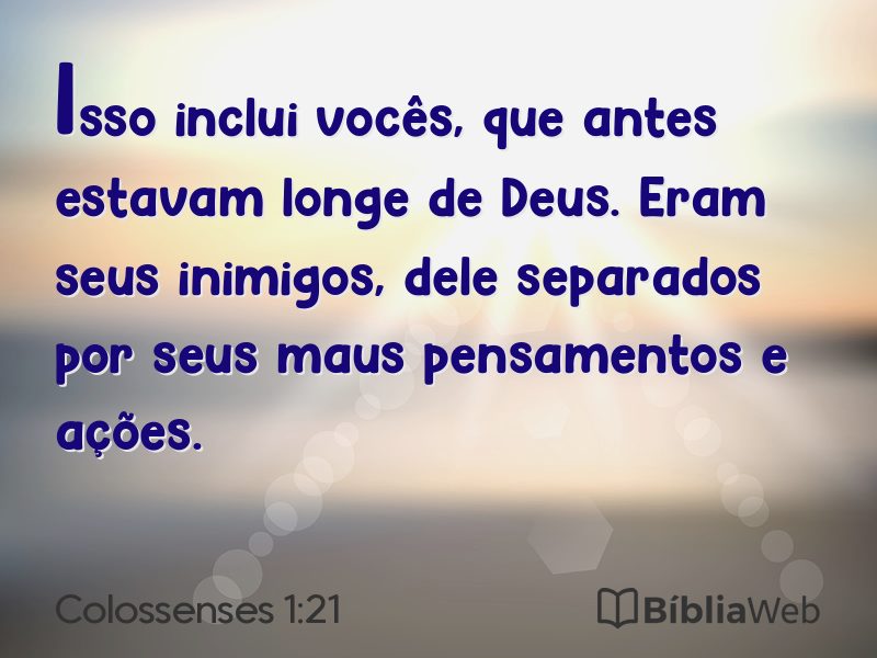Colossenses 1:21 em imagem para compartilhar