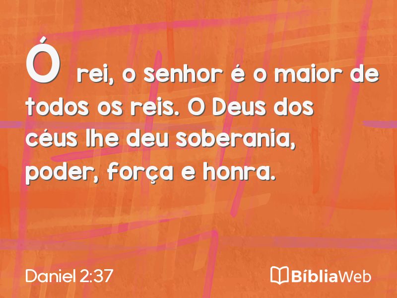 Daniel 2:37 em imagem para compartilhar