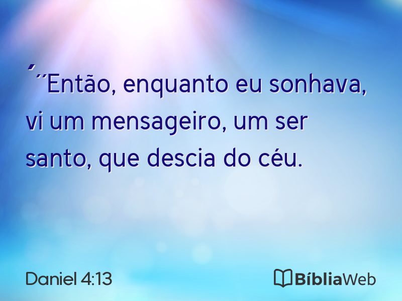 Daniel 4:13 em imagem para compartilhar