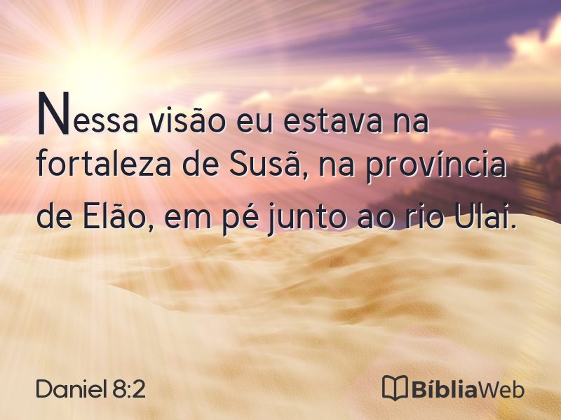 Daniel 8:2 em imagem para compartilhar