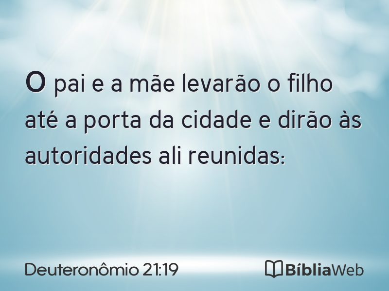 Deuteronômio 21:19 em imagem para compartilhar
