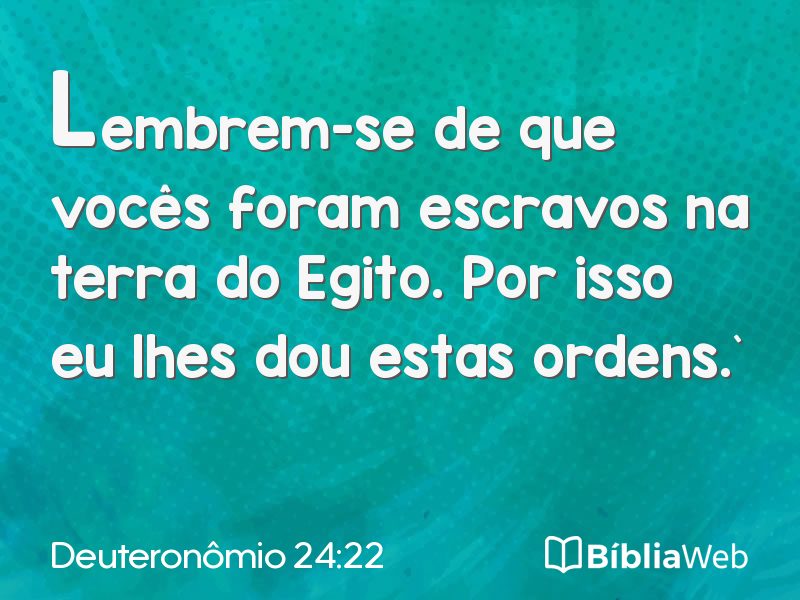 Deuteronômio 24:22 em imagem para compartilhar