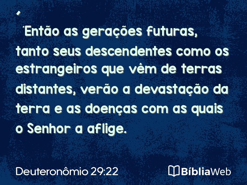 Deuteronômio 29:22 em imagem para compartilhar
