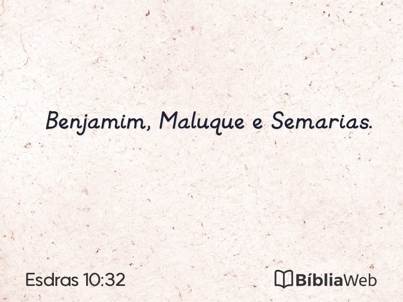 Esdras 10:32 em imagem para compartilhar