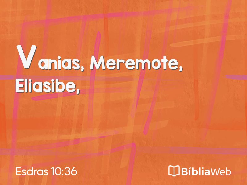 Esdras 10:36 em imagem para compartilhar