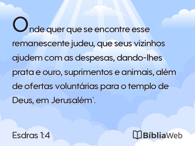 Esdras 1:4 em imagem para compartilhar