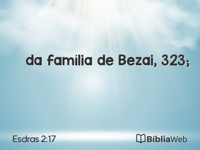 Esdras 2:17 em imagem para compartilhar